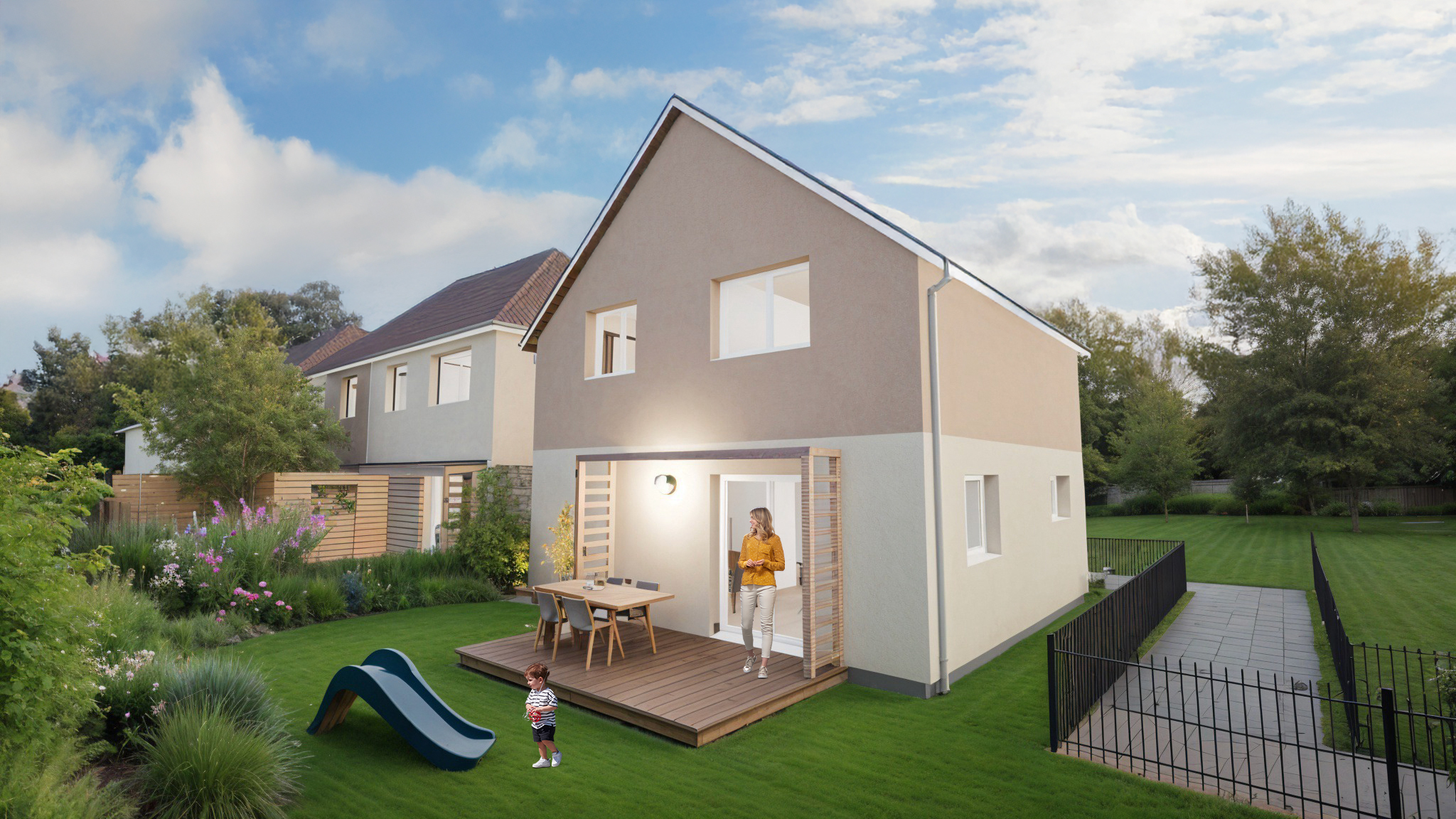 Maison neuve à Westhalten